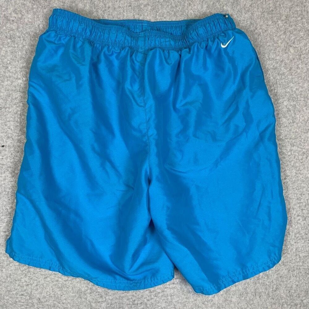 Nike Men's Size Large Blue Swim Trunks Board Shorts Athletic Fit - Picture 8 of 9